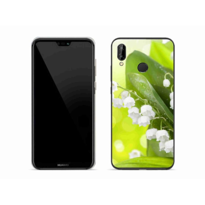 Gélový kryt mmCase na mobil Huawei P20 Lite - konvalinka