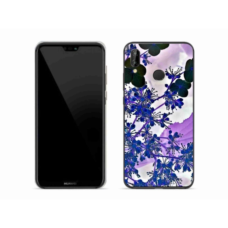 Gélový kryt mmCase na mobil Huawei P20 Lite - kvet hortenzie