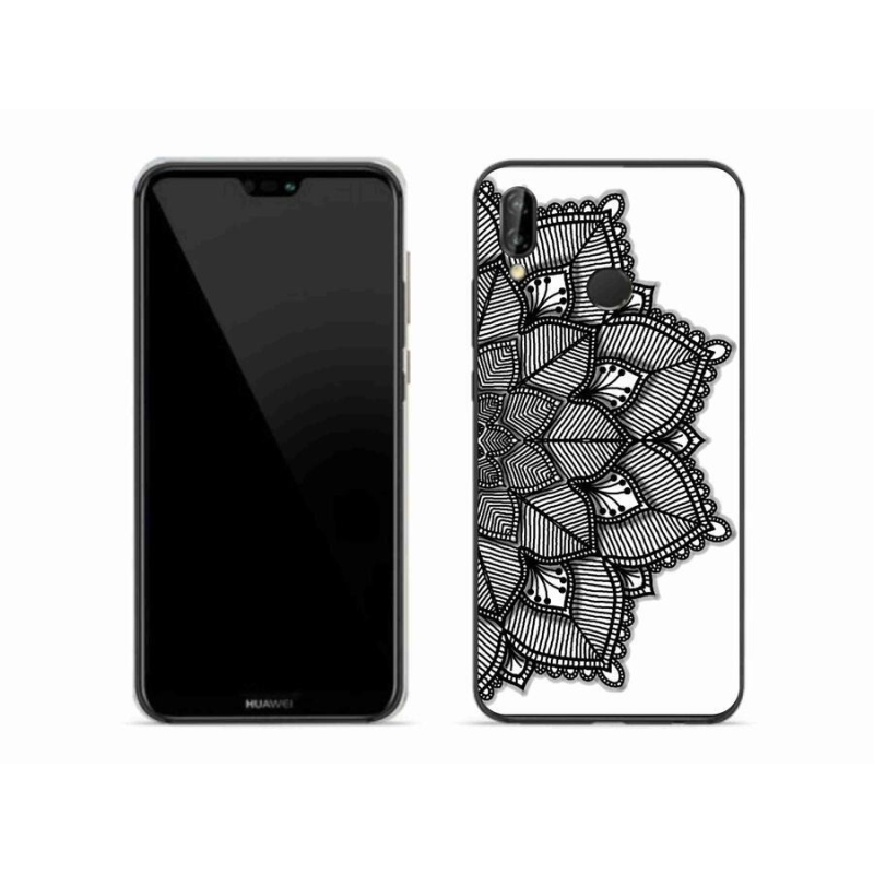 Gélový kryt mmCase na mobil Huawei P20 Lite - mandala