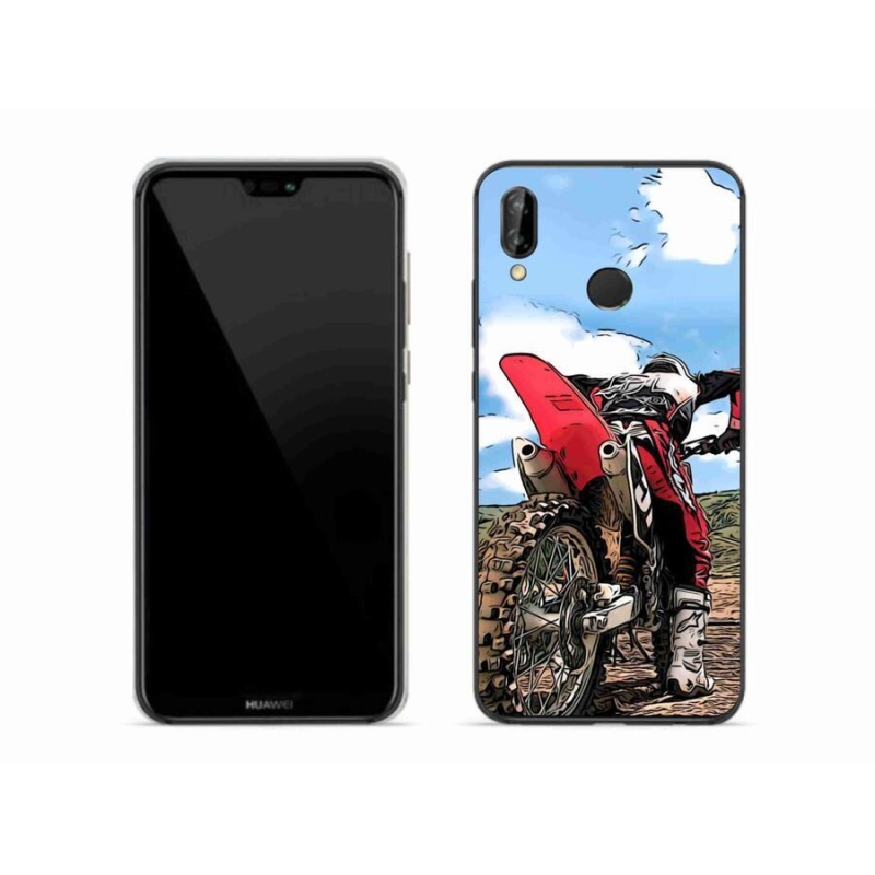 Gélový kryt mmCase na mobil Huawei P20 Lite - moto