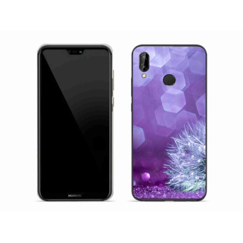 Gélový kryt mmCase na mobil Huawei P20 Lite - odkvitnuté púpava 2