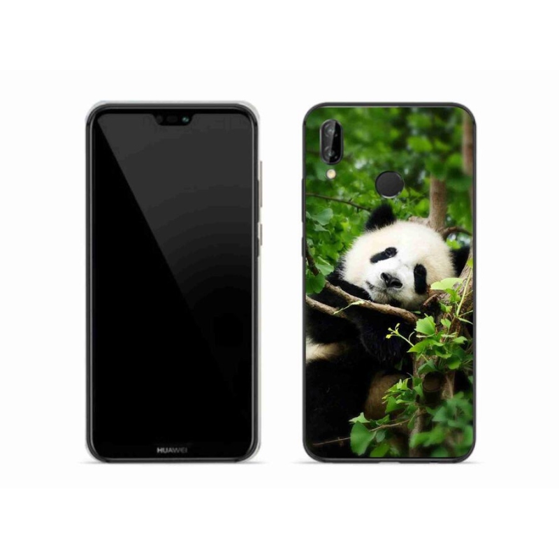 Gélový kryt mmCase na mobil Huawei P20 Lite - panda