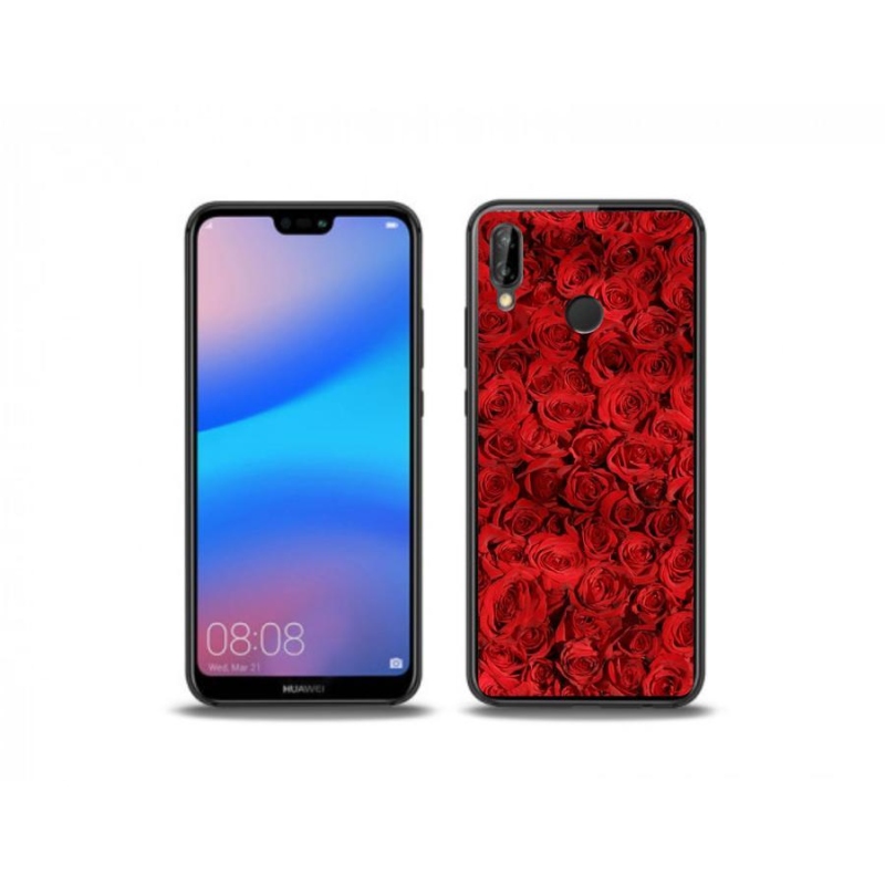 Gélový kryt mmCase na mobil Huawei P20 Lite - ruža