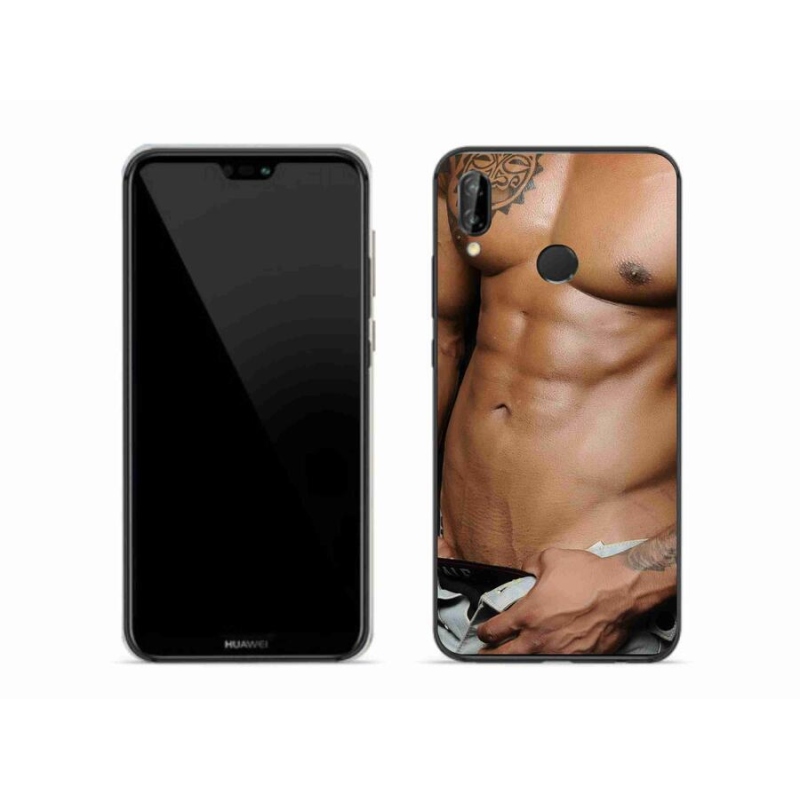 Gélový kryt mmCase na mobil Huawei P20 Lite - sexy muž