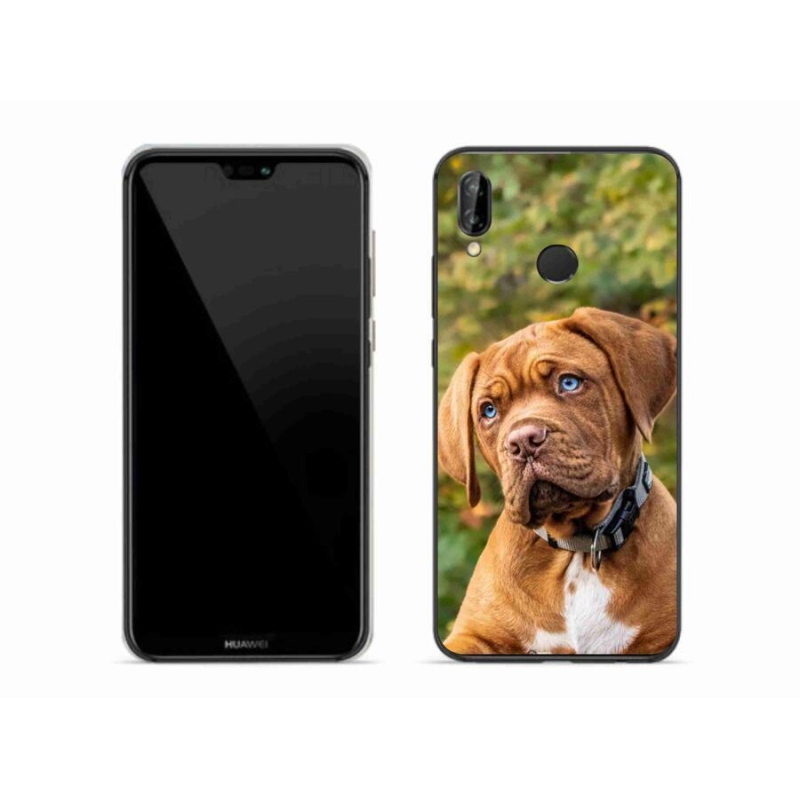 Gélový kryt mmCase na mobil Huawei P20 Lite - šteňa