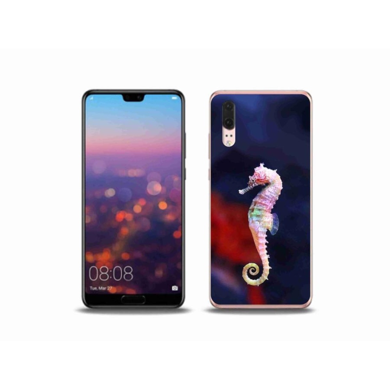 Gélový kryt mmCase na mobil Huawei P20 - morský koník