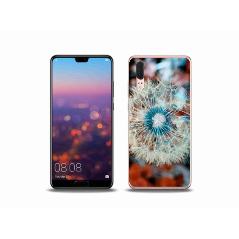 Gélový kryt mmCase na mobil Huawei P20 - odkvitnuté púpava 1