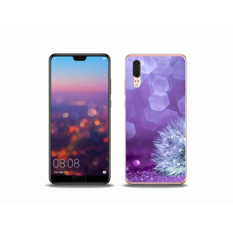 Gélový kryt mmCase na mobil Huawei P20 - odkvitnuté púpava 2