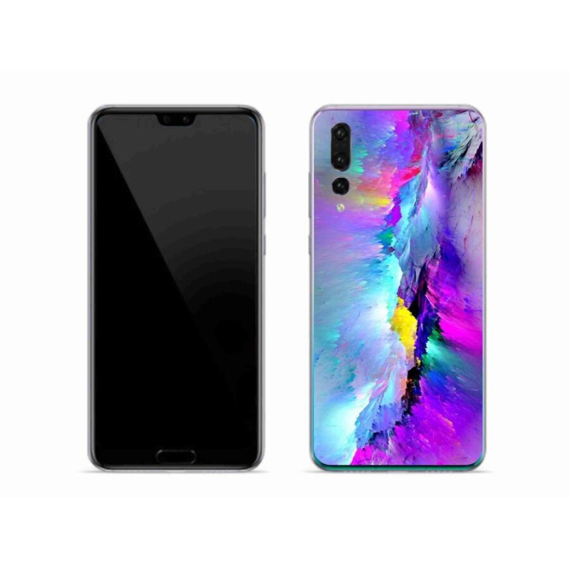 Gélový kryt mmCase na mobil Huawei P20 Pro - abstrakt