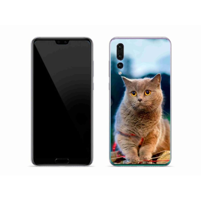 Gélový kryt mmCase na mobil Huawei P20 Pro - britská modrá 2