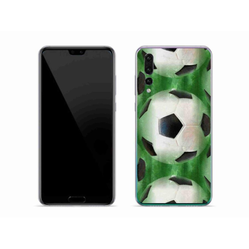 Gélový kryt mmCase na mobil Huawei P20 Pro - futbalová lopta