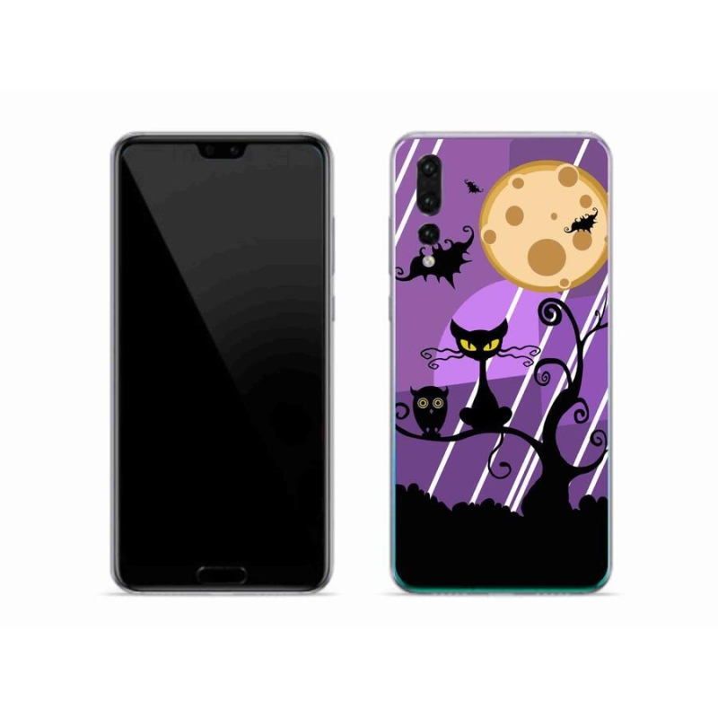 Gélový kryt mmCase na mobil Huawei P20 Pro - halloween