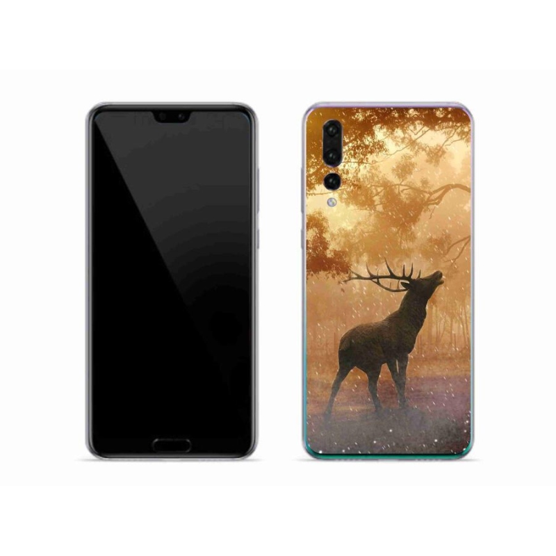 Gélový kryt mmCase na mobil Huawei P20 Pro - jeleň v ruji