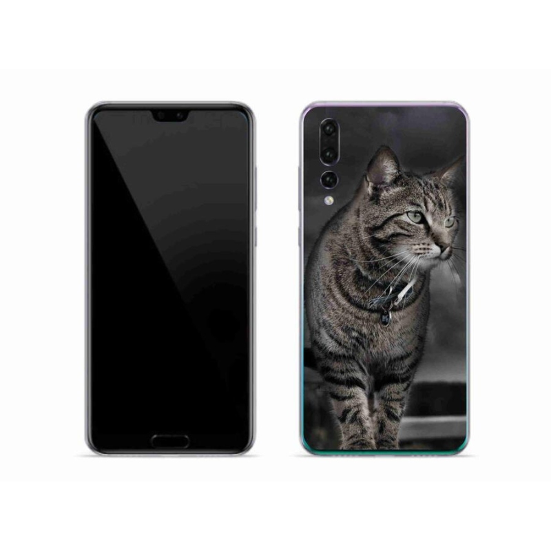 Gélový kryt mmCase na mobil Huawei P20 Pro - mačka