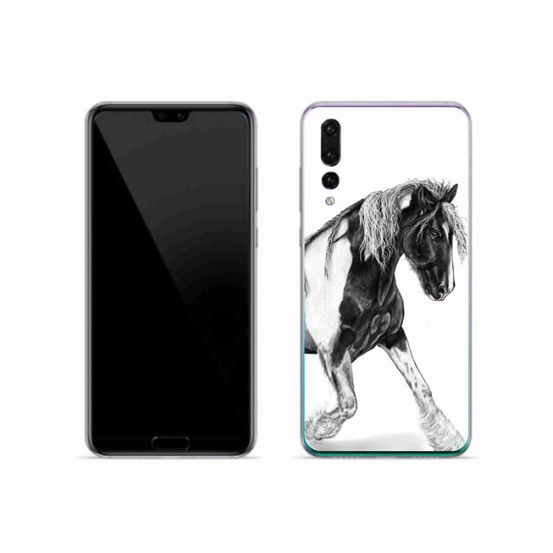 Gélový kryt mmCase na mobil Huawei P20 Pro - kôň