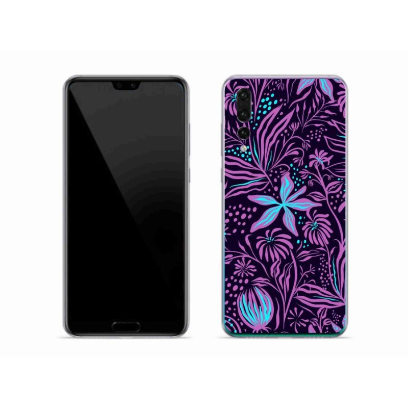 Gélový kryt mmCase na mobil Huawei P20 Pro - kvety 2