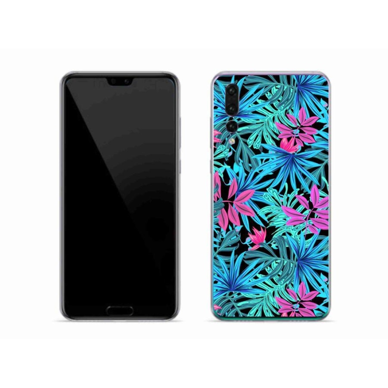 Gélový kryt mmCase na mobil Huawei P20 Pro - kvety 3