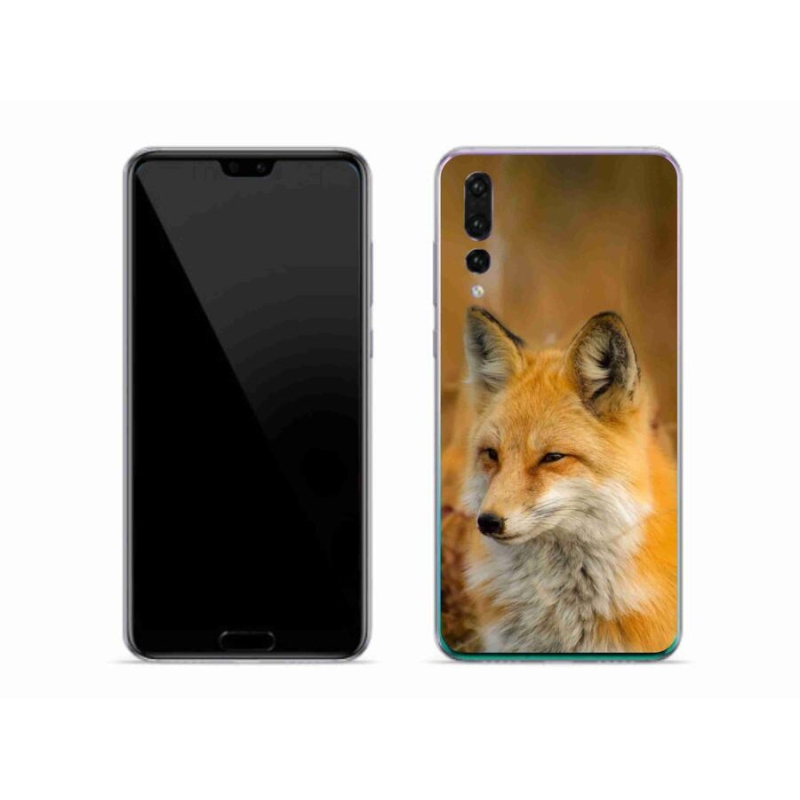 Gélový kryt mmCase na mobil Huawei P20 Pro - líška