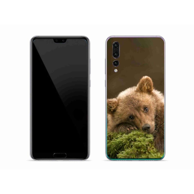 Gélový kryt mmCase na mobil Huawei P20 Pro - medveď