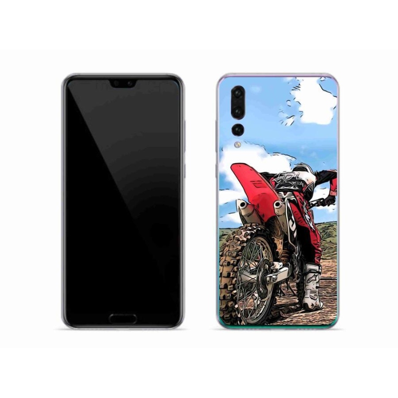 Gélový kryt mmCase na mobil Huawei P20 Pro - moto