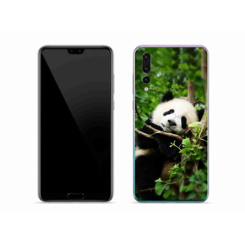 Gélový kryt mmCase na mobil Huawei P20 Pro - panda