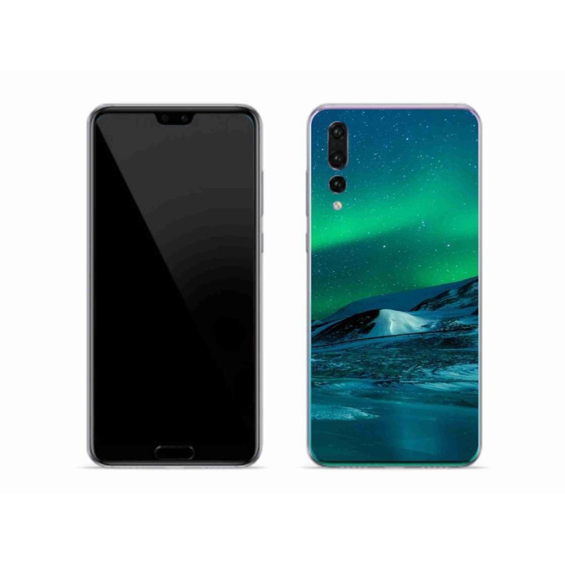 Gélový kryt mmCase na mobil Huawei P20 Pro - polárna žiara