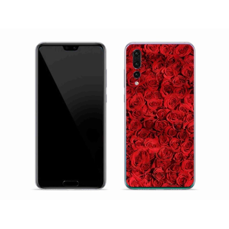 Gélový kryt mmCase na mobil Huawei P20 Pro - ruža