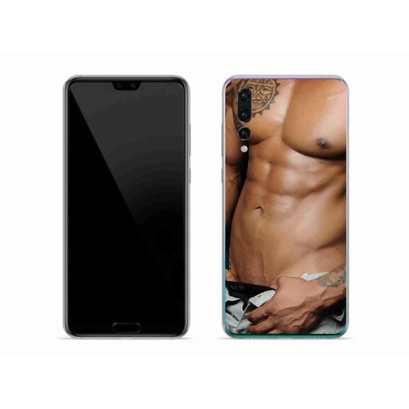 Gélový kryt mmCase na mobil Huawei P20 Pro - sexy muž