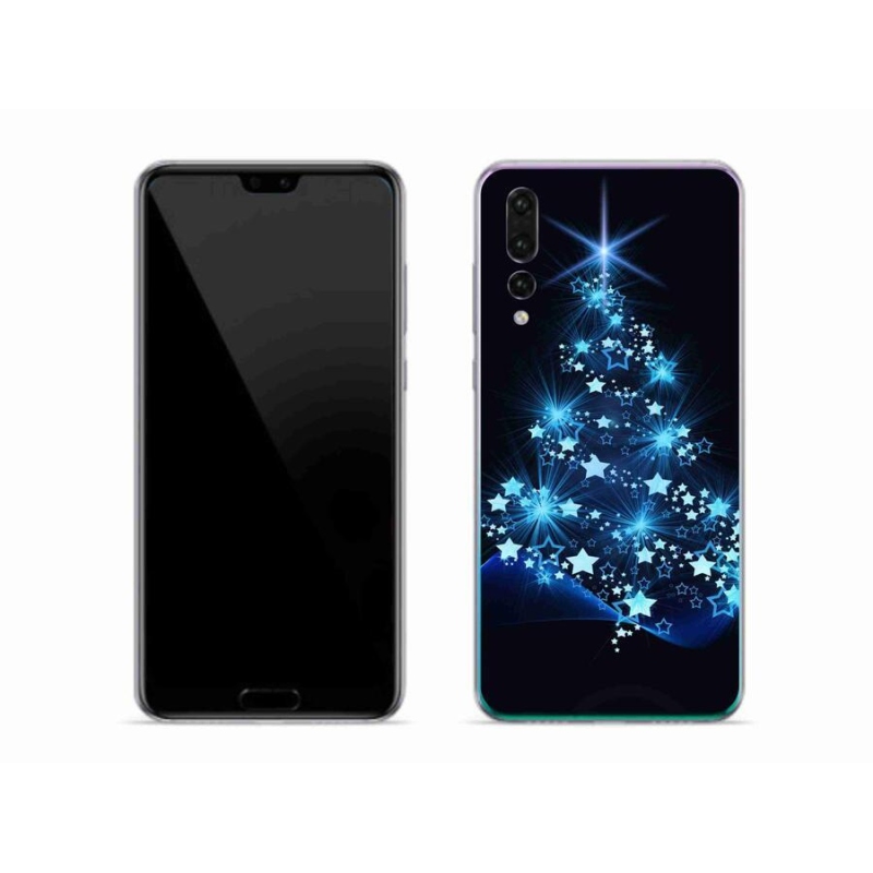 Gélový kryt mmCase na mobil Huawei P20 Pro - vianočný stromček