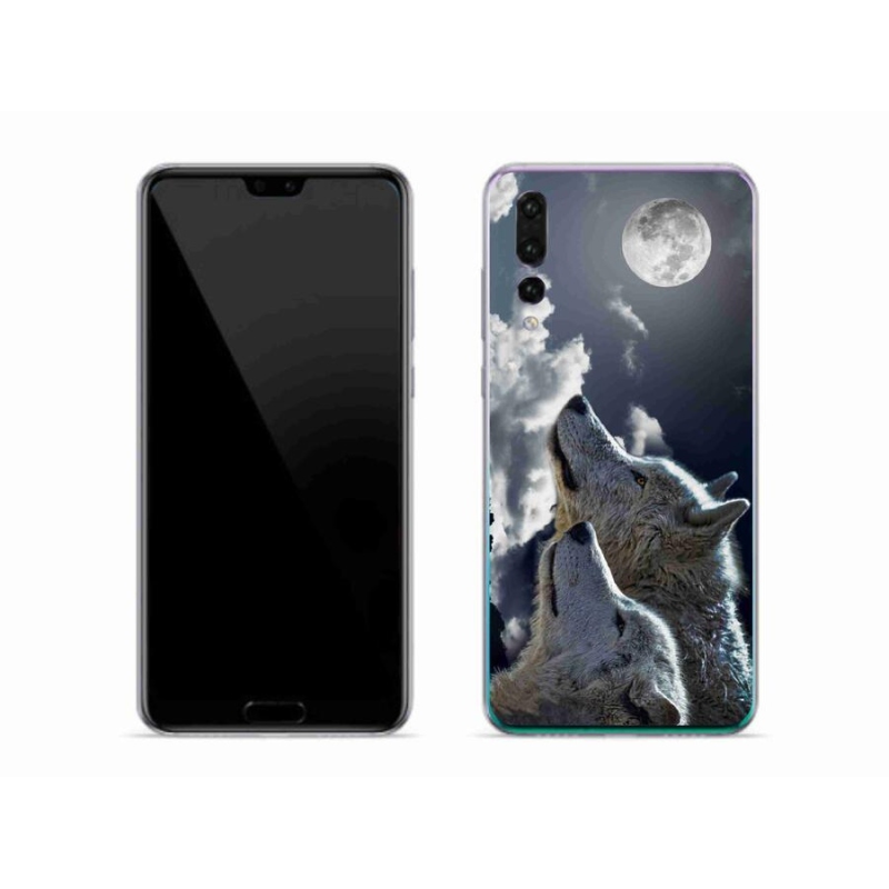 Gélový kryt mmCase na mobil Huawei P20 Pro - vlci