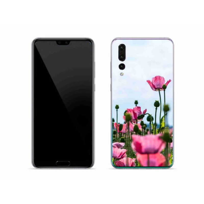 Gélový kryt mmCase na mobil Huawei P20 Pro - vlčí mak