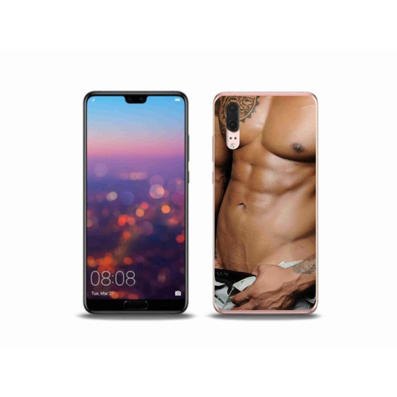 Gélový kryt mmCase na mobil Huawei P20 - sexy muž