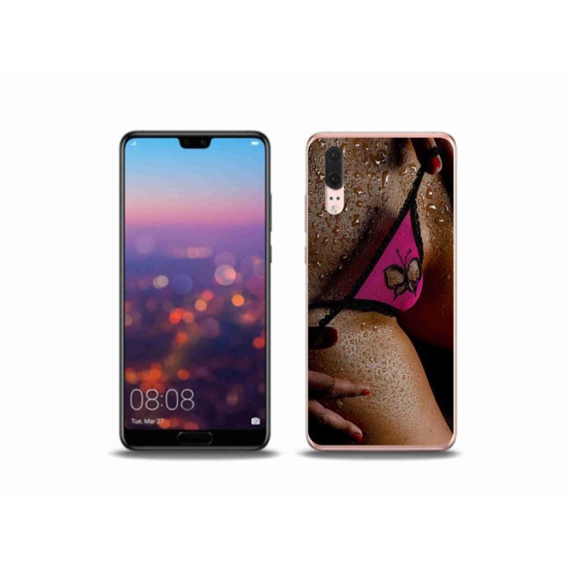 Gélový kryt mmCase na mobil Huawei P20 - sexy žena