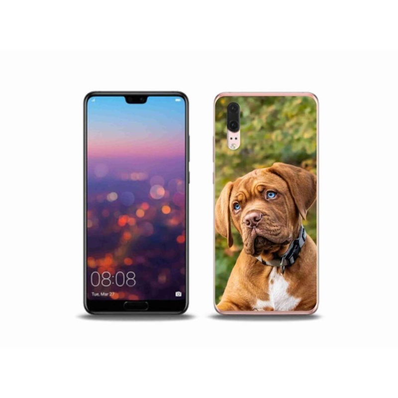 Gélový kryt mmCase na mobil Huawei P20 - šteňa