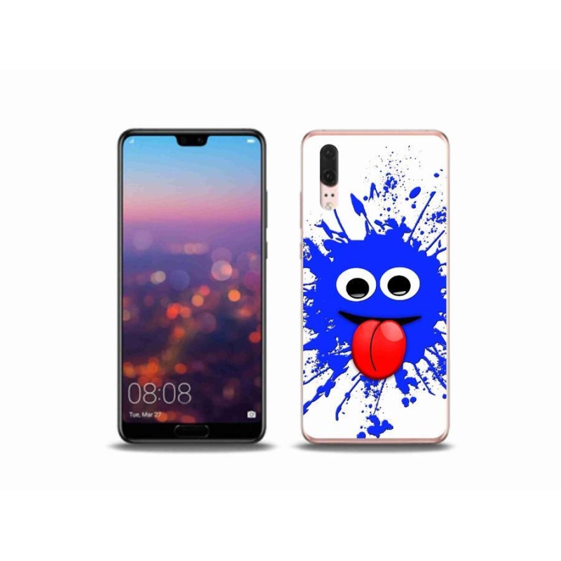 Gélový kryt mmCase na mobil Huawei P20 - strašidlo