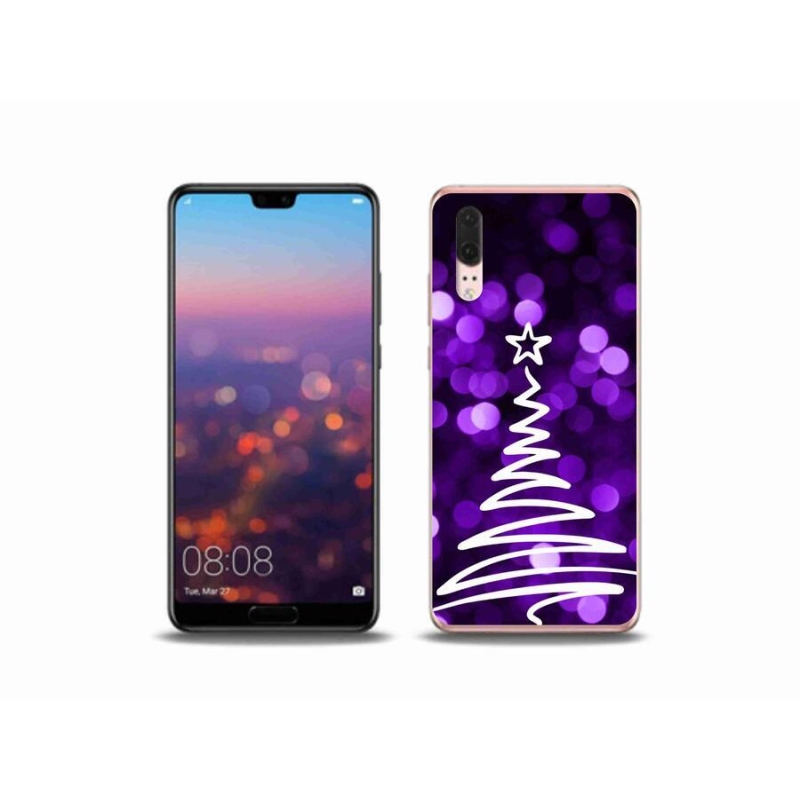 Gélový kryt mmCase na mobil Huawei P20 - stromček