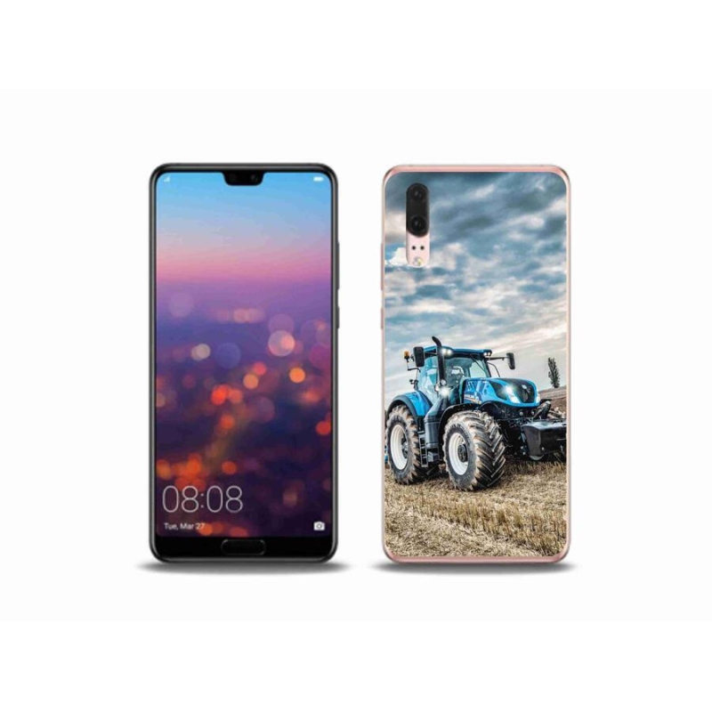 Gélový kryt mmCase na mobil Huawei P20 - traktor 2