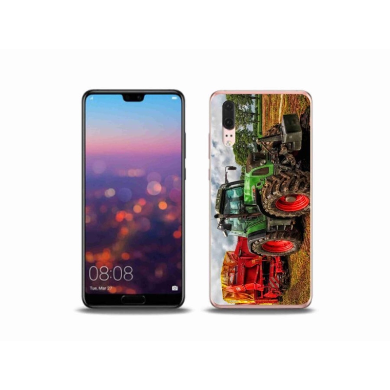 Gélový kryt mmCase na mobil Huawei P20 - traktor 4