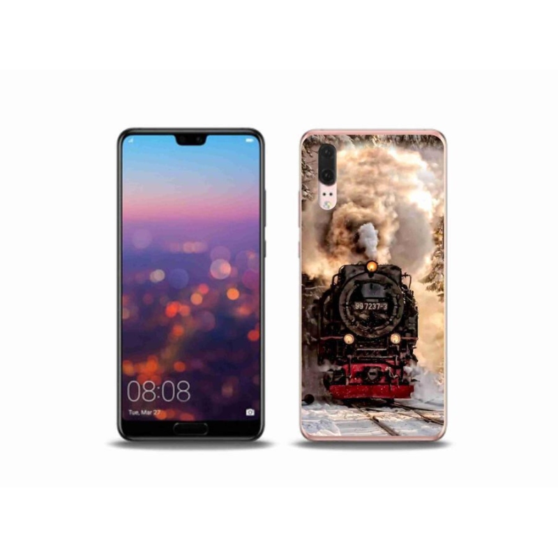 Gélový kryt mmCase na mobil Huawei P20 - vlak