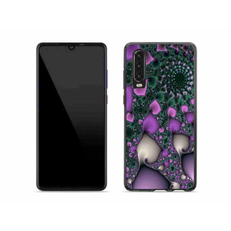 Gélový kryt mmCase na mobil Huawei P30 - abstrakt 7