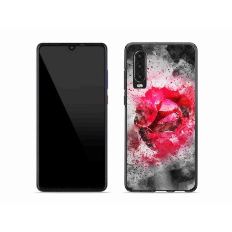 Gélový kryt mmCase na mobil Huawei P30 - abstrakt 9