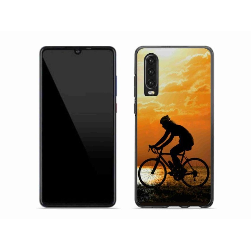 Gélový kryt mmCase na mobil Huawei P30 - cyklovýlety