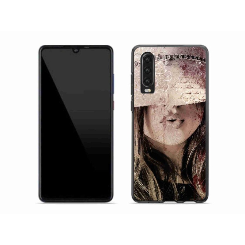 Gélový kryt mmCase na mobil Huawei P30 - dievča