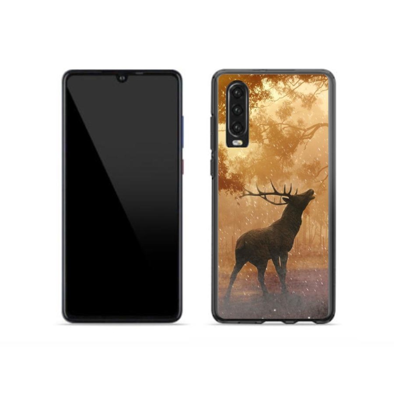 Gélový kryt mmCase na mobil Huawei P30 - jeleň v ruji