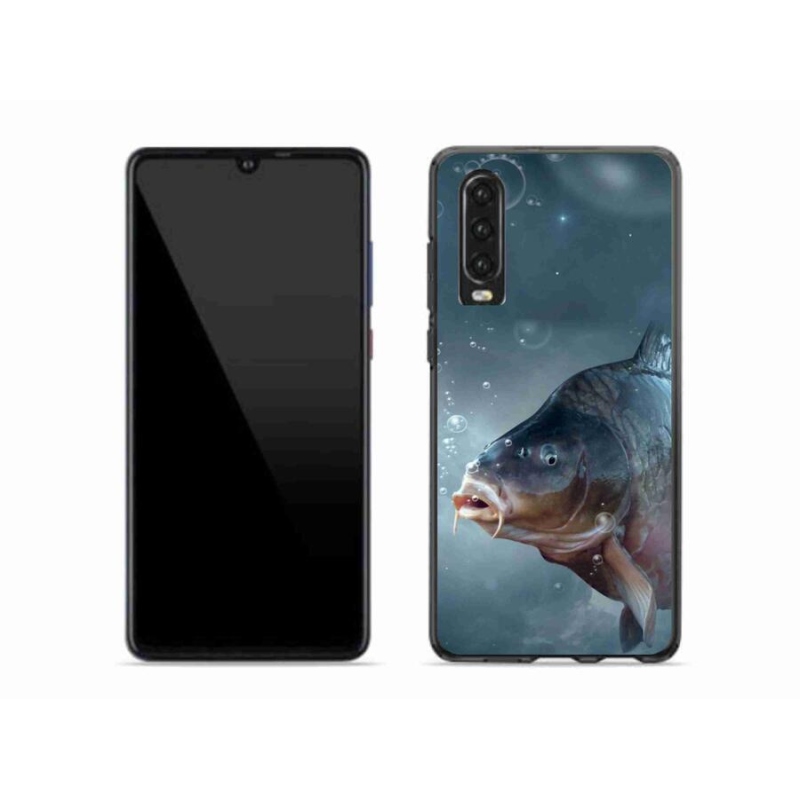 Gélový kryt mmCase na mobil Huawei P30 - kapor a bublinky