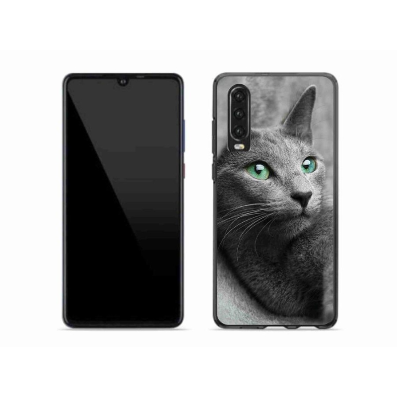 Gélový kryt mmCase na mobil Huawei P30 - mačka 2