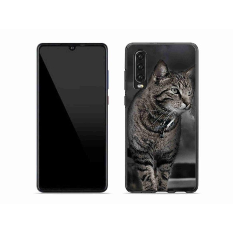 Gélový kryt mmCase na mobil Huawei P30 - mačka