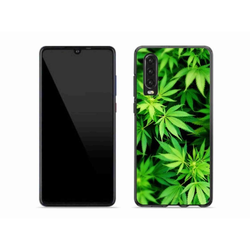 Gélový kryt mmCase na mobil Huawei P30 - konope 3