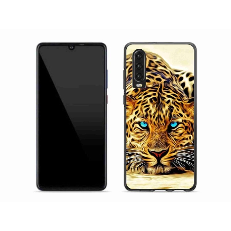 Gélový kryt mmCase na mobil Huawei P30 - kreslený tiger