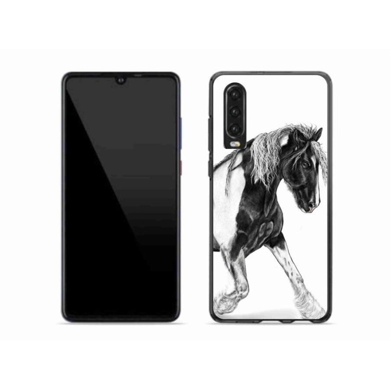 Gélový kryt mmCase na mobil Huawei P30 - kôň